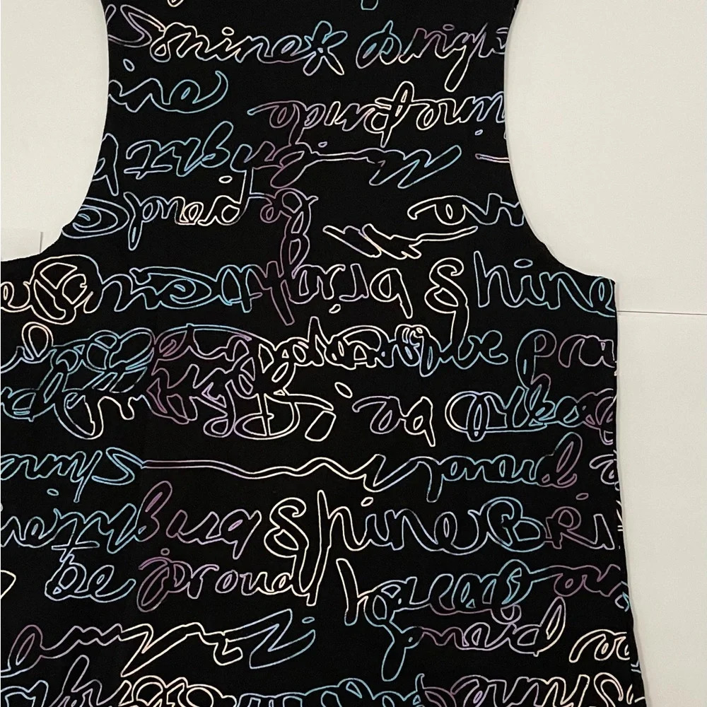 NWT BP Mens Tank Top “shine bright be proud “ sz M - Picture 3 of 6